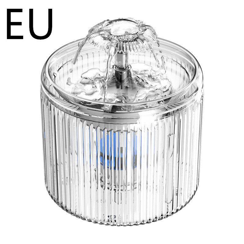 Smart Pet Feeder Silent Sensor Cat Water Dispenser - Mubimart