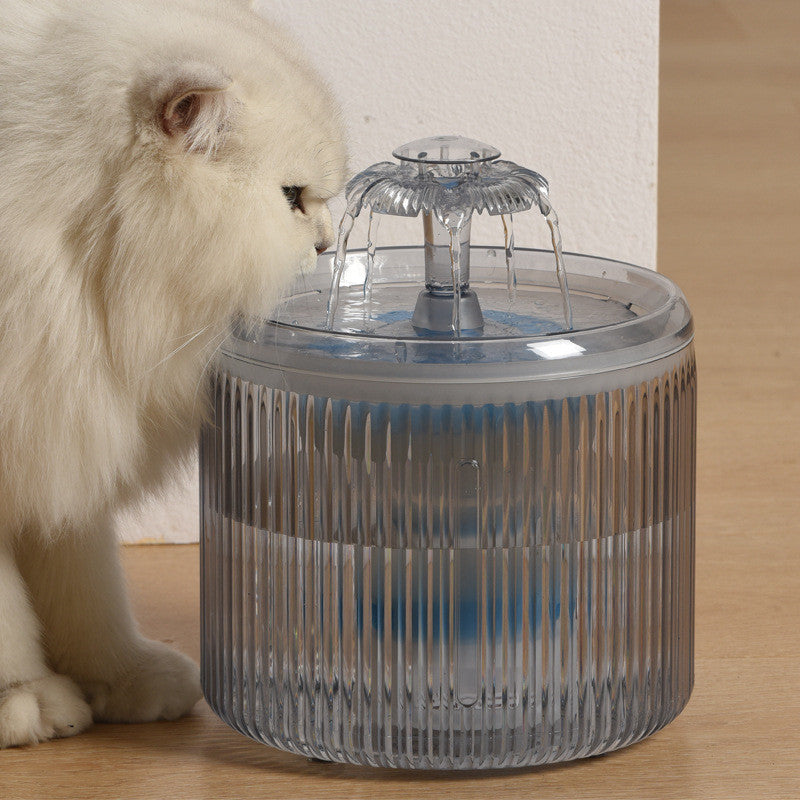 Smart Pet Feeder Silent Sensor Cat Water Dispenser - Mubimart -  