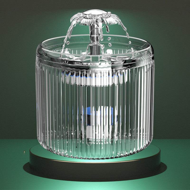 Smart Pet Feeder Silent Sensor Cat Water Dispenser - Mubimart