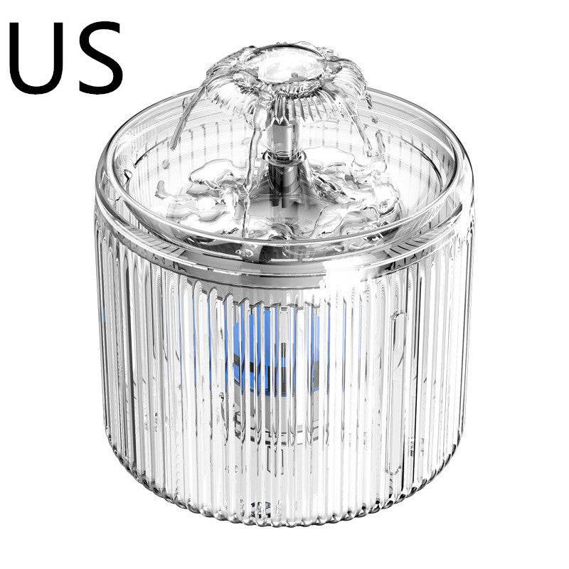 Smart Pet Feeder Silent Sensor Cat Water Dispenser - Mubimart