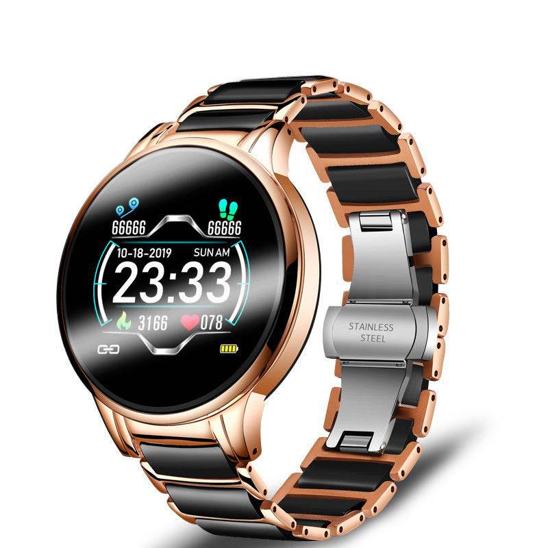 Smart Watch Ceramic Bracelet Watch Multifunctional Sports - Mubimart