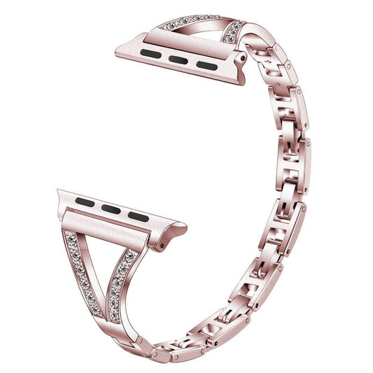 Smart Watch Herringbone Diamond Watch With X - Mubimart