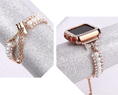 Smart Watch Pearl Bracelet Watch Band - Mubimart -  