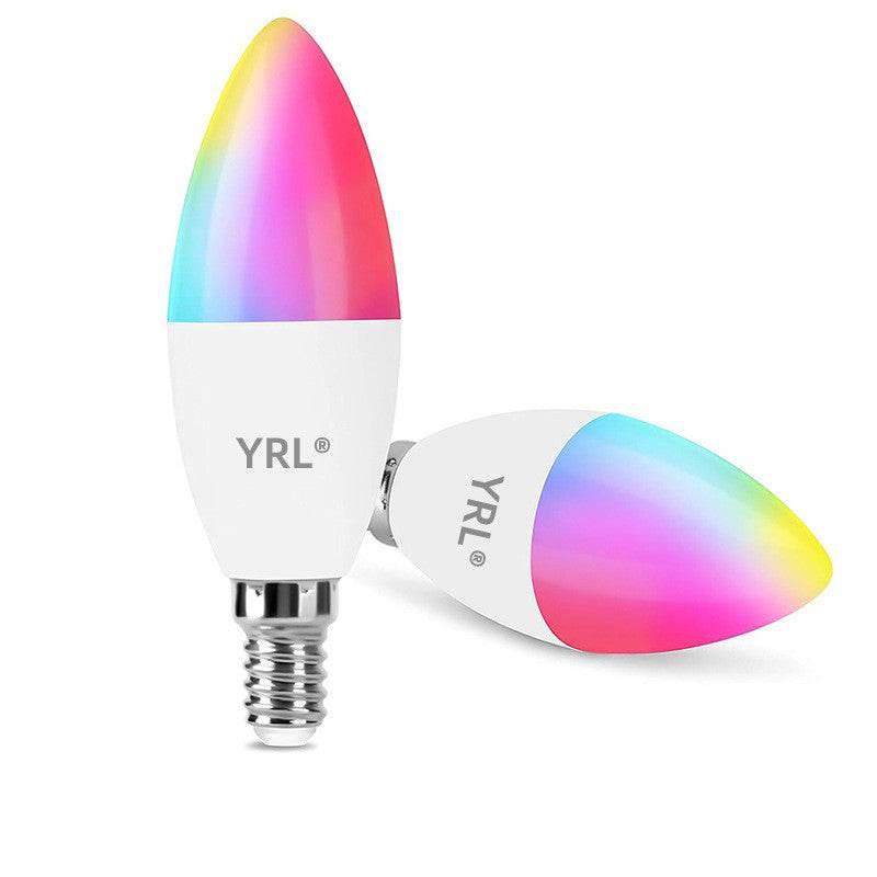 Smart WifI Led Lamp E14 RGB CW WW Led Bulb Dimmable 85-265V Voice Control Light Bulbs Alexa Google Home For Home Decorative - Mubimart