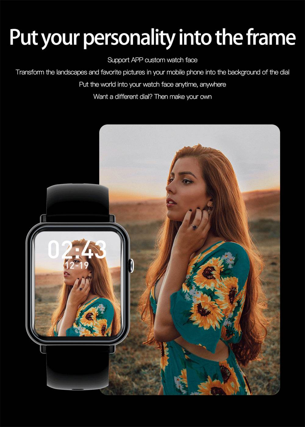 Smart waterproof watch - Mubimart