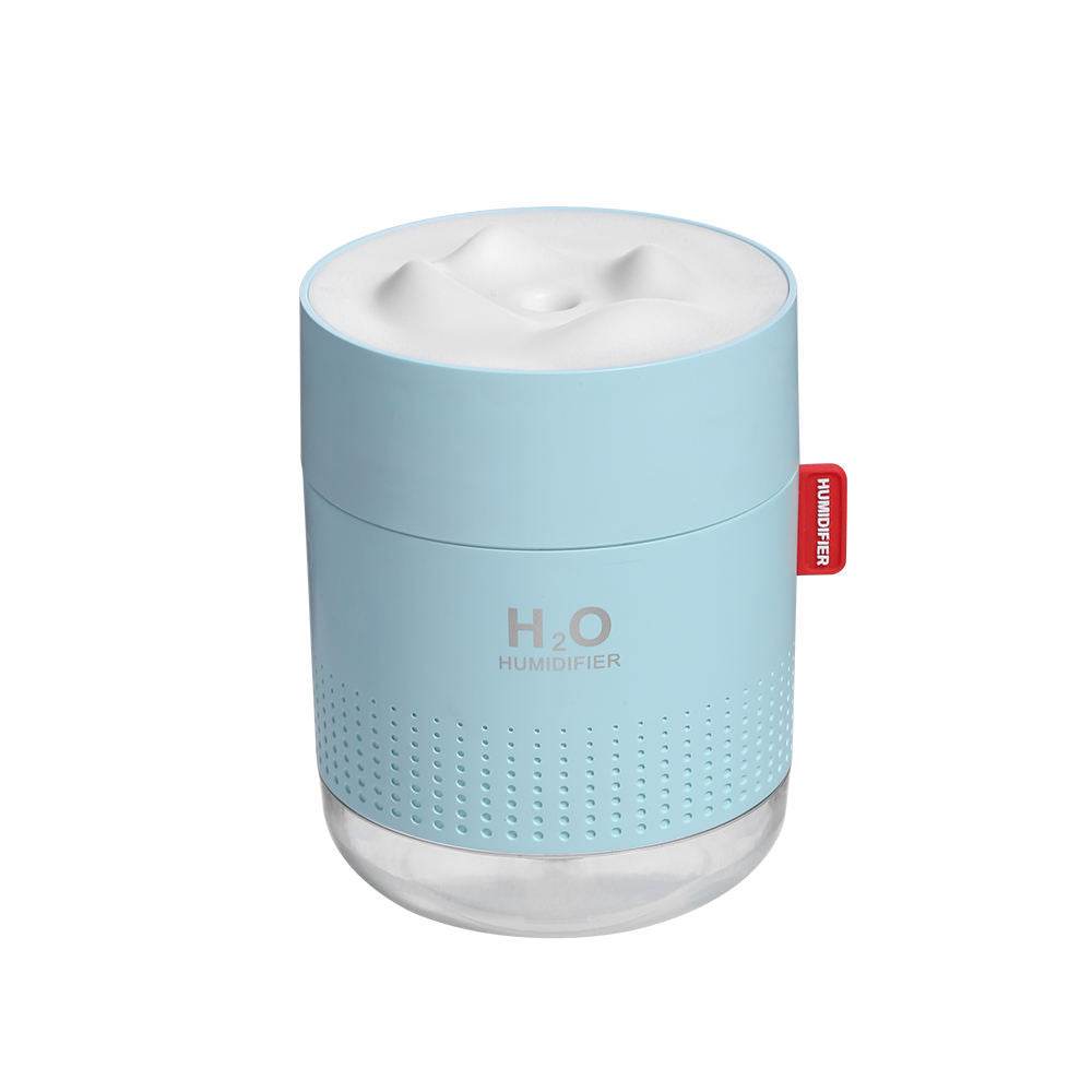 Snow Mountain Humidifier Mini Portable 500m Cool Mist Desktop Personal Air Ultrasonic Diffuser With Romantic Night Lamp - Mubimart