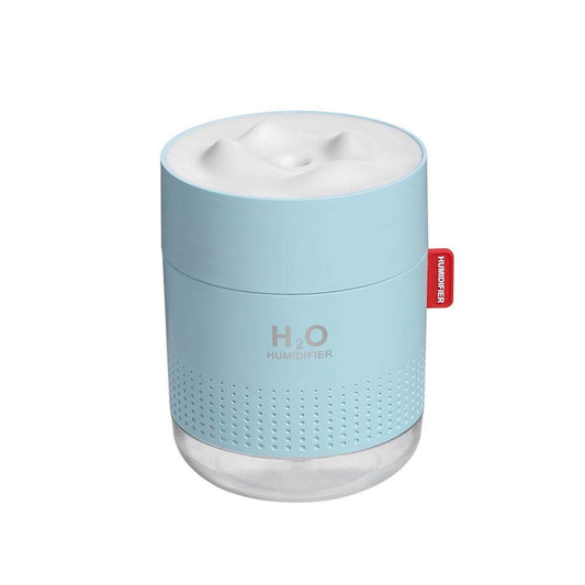 Snow Mountain Humidifier Mini Portable 500m Cool Mist Desktop Personal Air Ultrasonic Diffuser With Romantic Night Lamp - Mubimart