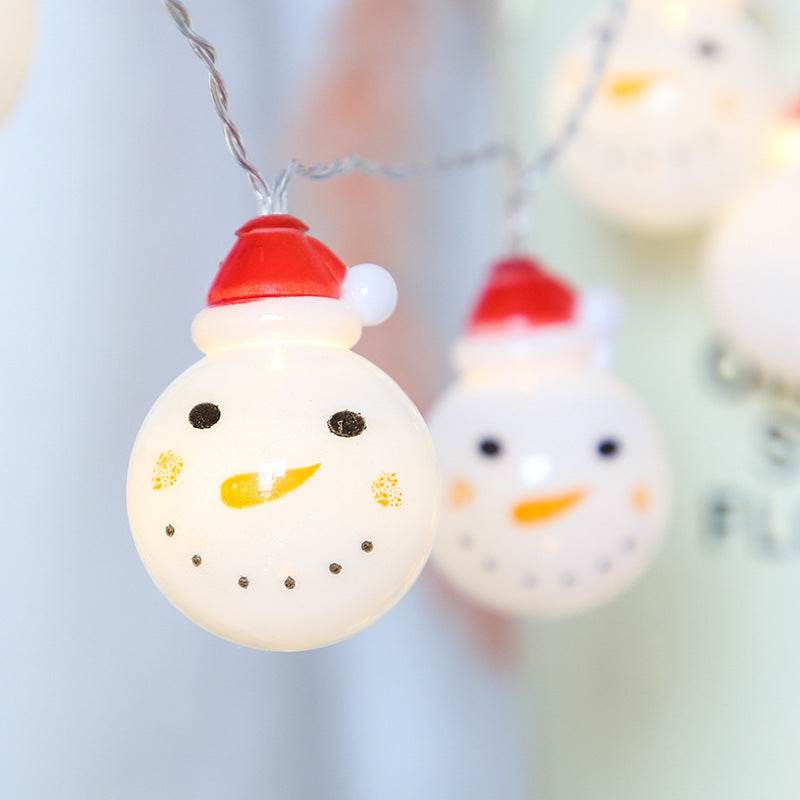 Snowman string lights Christmas lights decoration lights - Mubimart