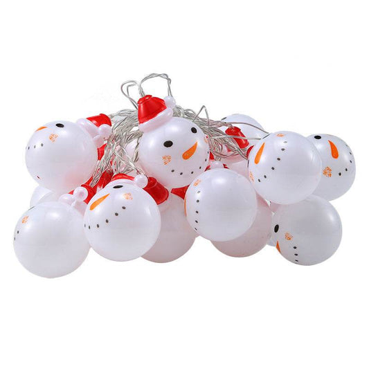 Snowman string lights Christmas lights decoration lights - Mubimart
