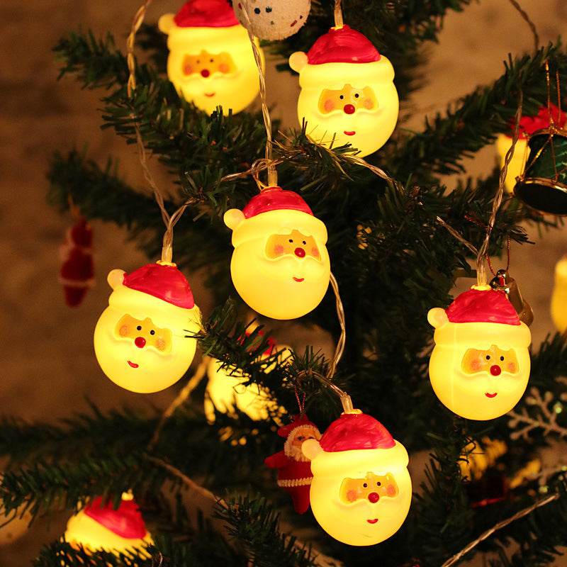 Snowman string lights Christmas lights decoration lights - Mubimart