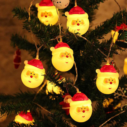 Snowman string lights Christmas lights decoration lights - Mubimart