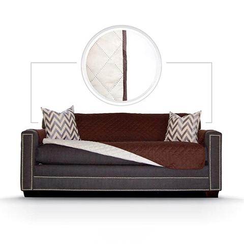 Sofa Reversible Slipcover Furniture Protector - Mubimart