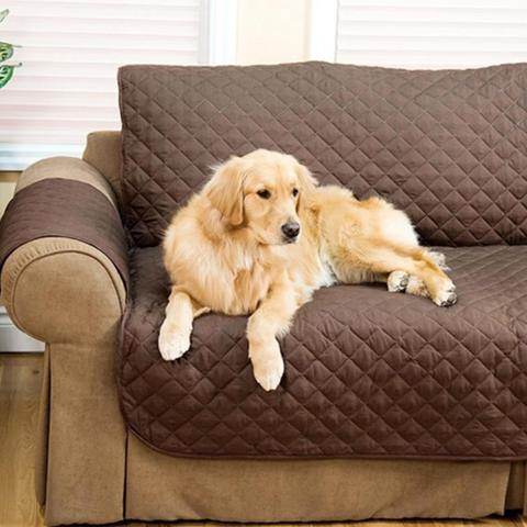 Sofa Reversible Slipcover Furniture Protector - Mubimart