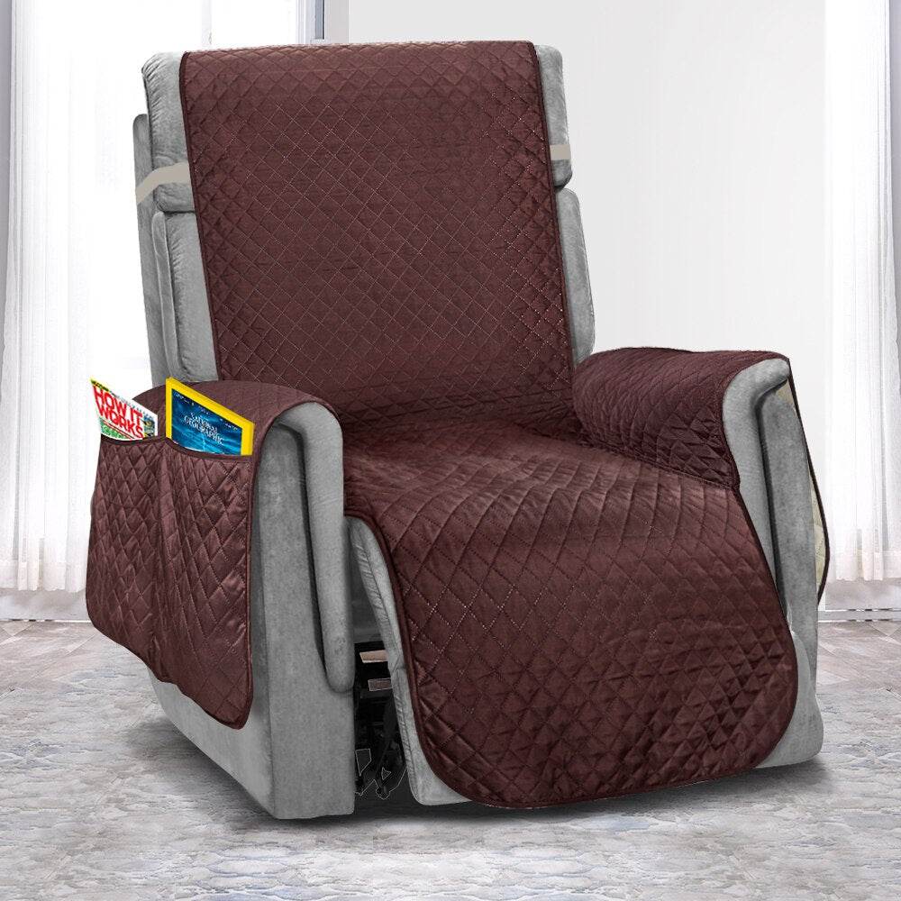 Sofa Reversible Slipcover Furniture Protector - Mubimart