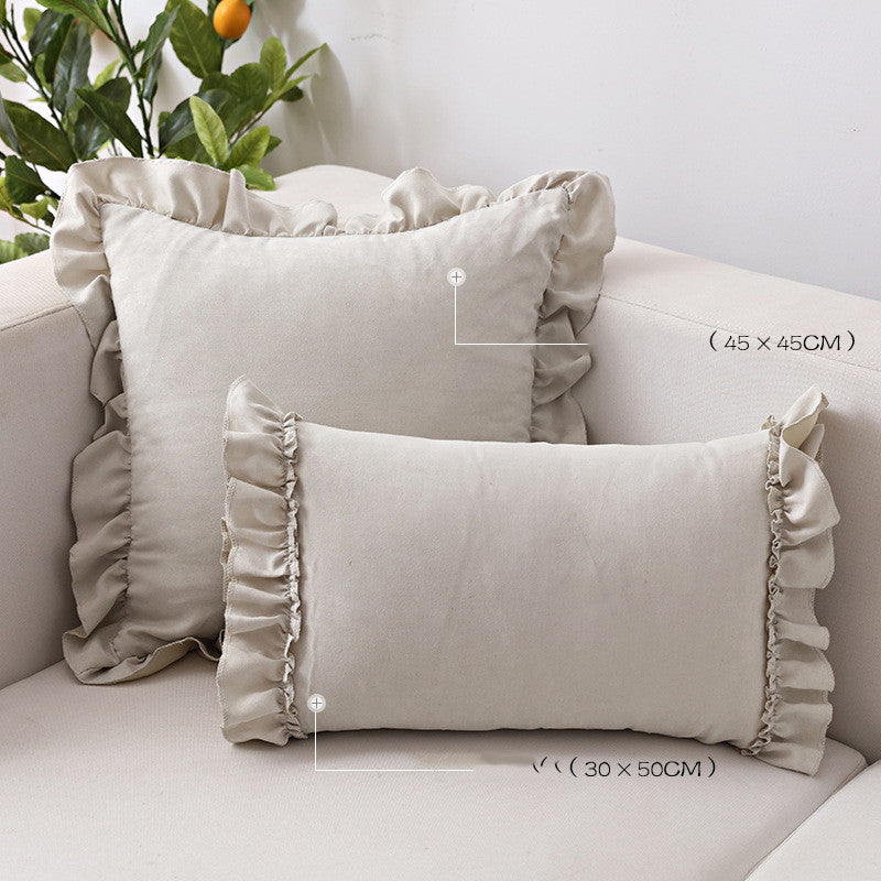 Sofa bed head pillow cover - Mubimart -  