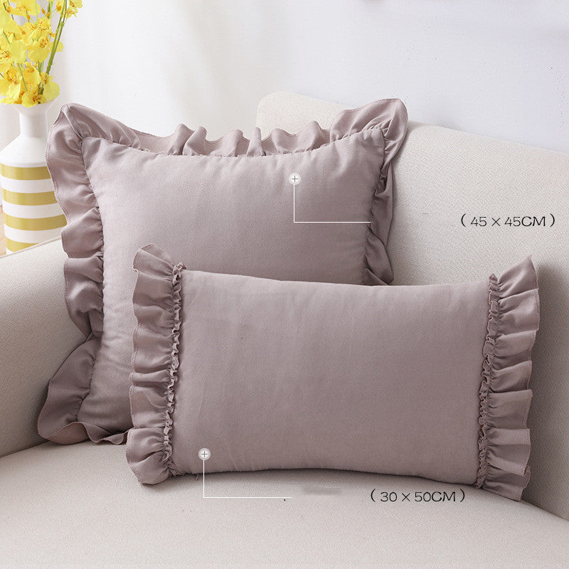 Sofa bed head pillow cover - Mubimart -  