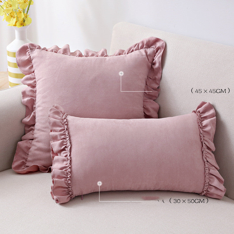 Sofa bed head pillow cover - Mubimart -  