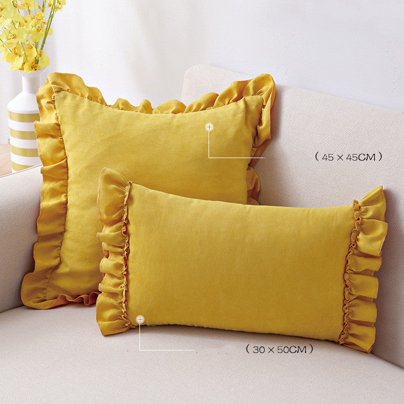 Sofa bed head pillow cover - Mubimart -  