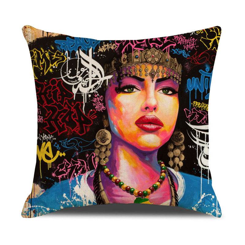 Sofa bed pillow cushion pillow cover - Mubimart