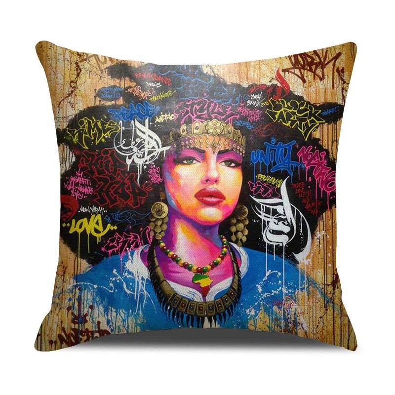 Sofa bed pillow cushion pillow cover - Mubimart