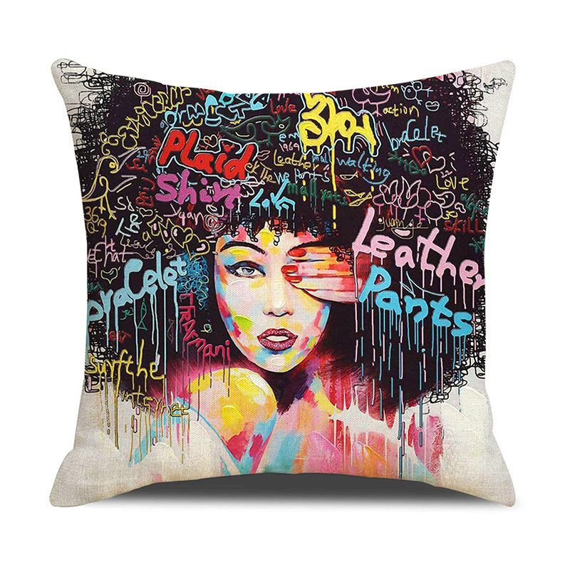 Sofa bed pillow cushion pillow cover - Mubimart - Bed pillow 