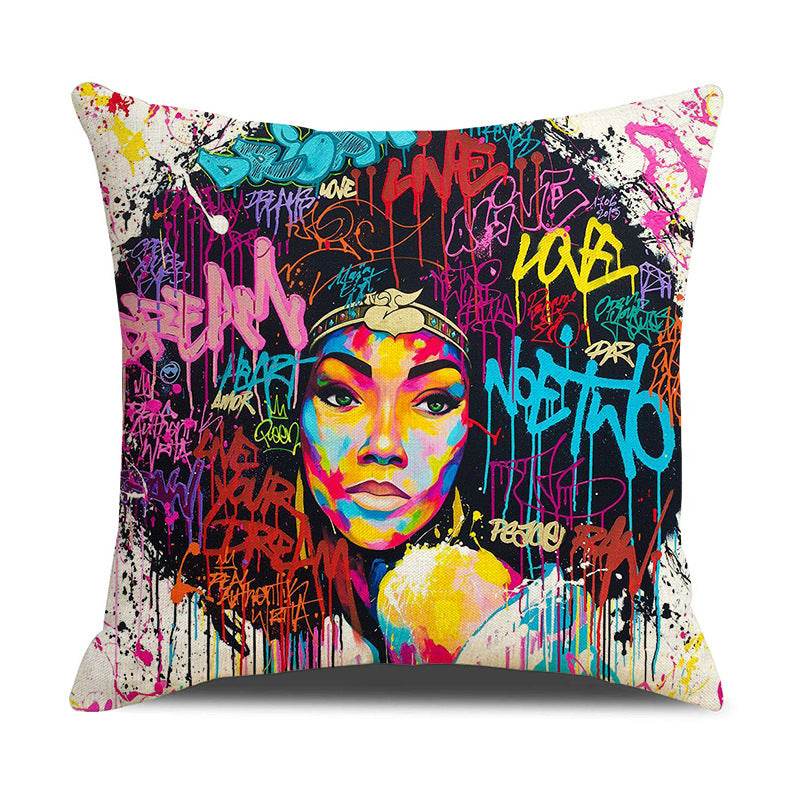 Sofa bed pillow cushion pillow cover - Mubimart