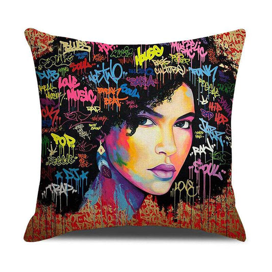 Sofa bed pillow cushion pillow cover - Mubimart