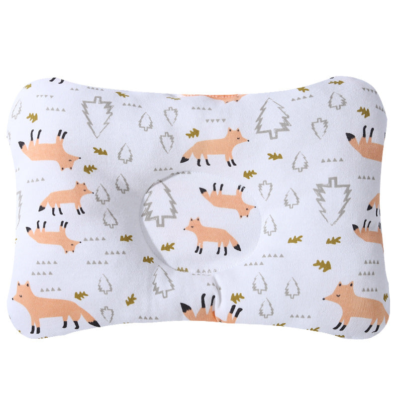 Soft Cotton Shaping Kids Pillow Travel Neck Pillow Toddler Baby Kids Sleep Pillow - Mubimart -  