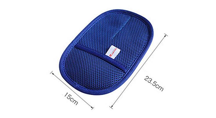 Soft Fleece Car Thickened Waxing Gloves Cleaning Tool - Mubimart
