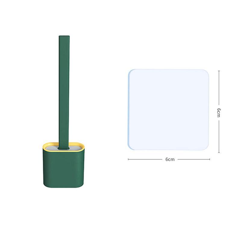 Soft Toilet Brush Household Toilet Cleaning Brush - Mubimart