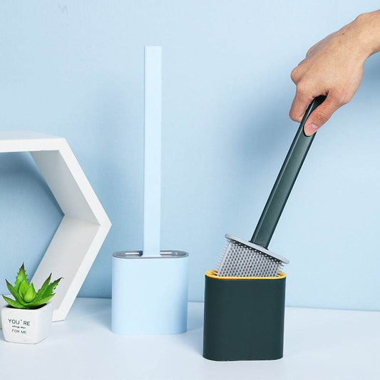Soft Toilet Brush Household Toilet Cleaning Brush - Mubimart