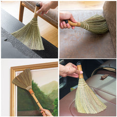 Soft Wood Fur Broom - Mubimart -  