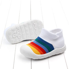 Soft sole toddler sneakers - Mubimart -  