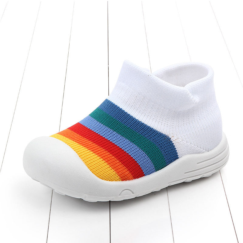 Soft sole toddler sneakers - Mubimart -  