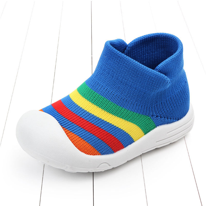 Soft sole toddler sneakers - Mubimart -  