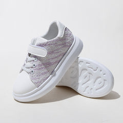 Soft-soled Children's Sneakers With Velcro Girl's Shoes - Mubimart - Girls Shoes 