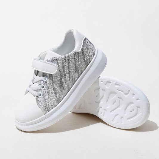 Soft-soled Children's Sneakers With Velcro Girl's Shoes - Mubimart