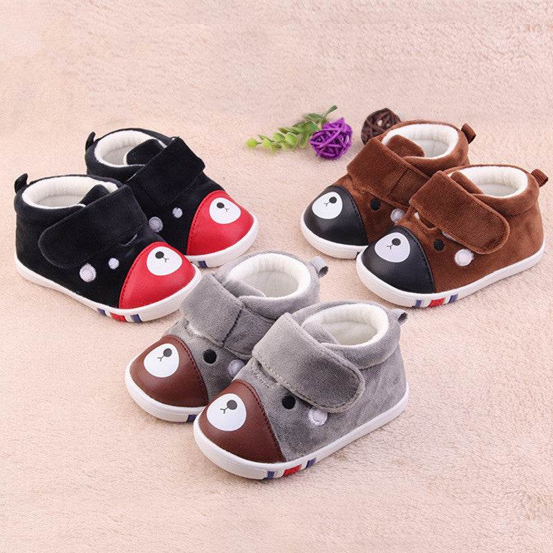 Soft-soled warm baby toddler shoes - Mubimart