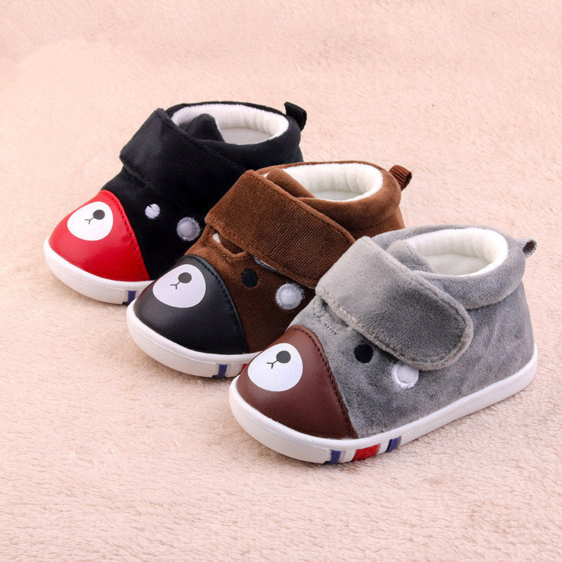 Soft-soled warm baby toddler shoes - Mubimart - Baby Shoes 