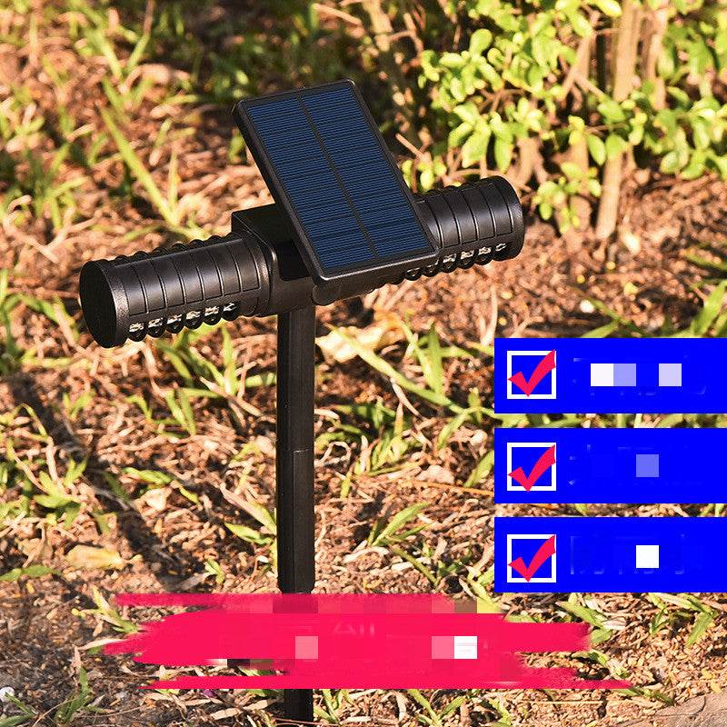 Solar Panel Powered UV Mosquito Killer Bug Zapper - Mubimart