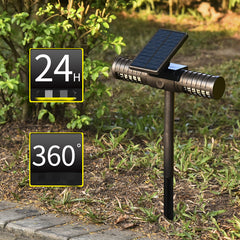 Solar Panel Powered UV Mosquito Killer Bug Zapper - Mubimart -  