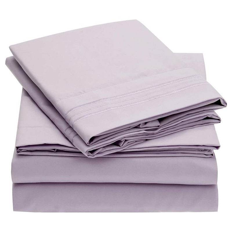 Solid Color Bed Sheet Sanding - Mubimart