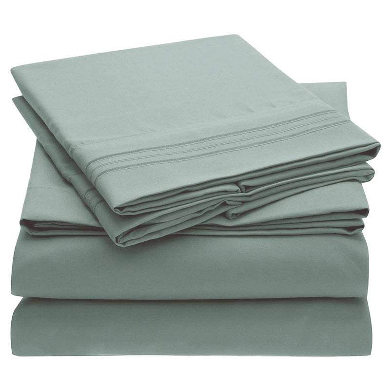 Solid Color Bed Sheet Sanding - Mubimart