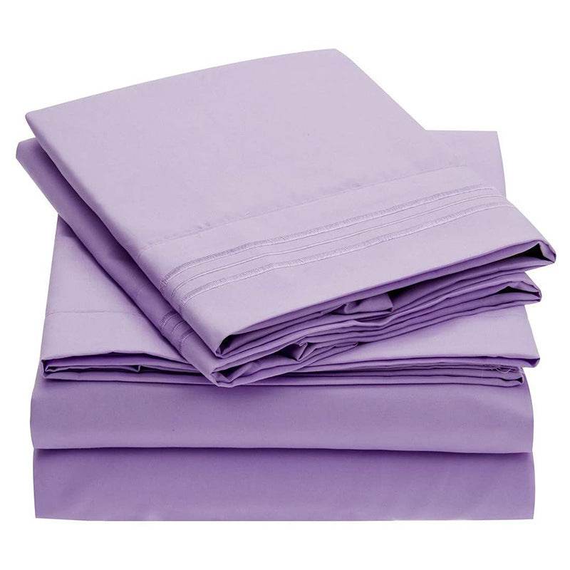 Solid Color Bed Sheet Sanding - Mubimart