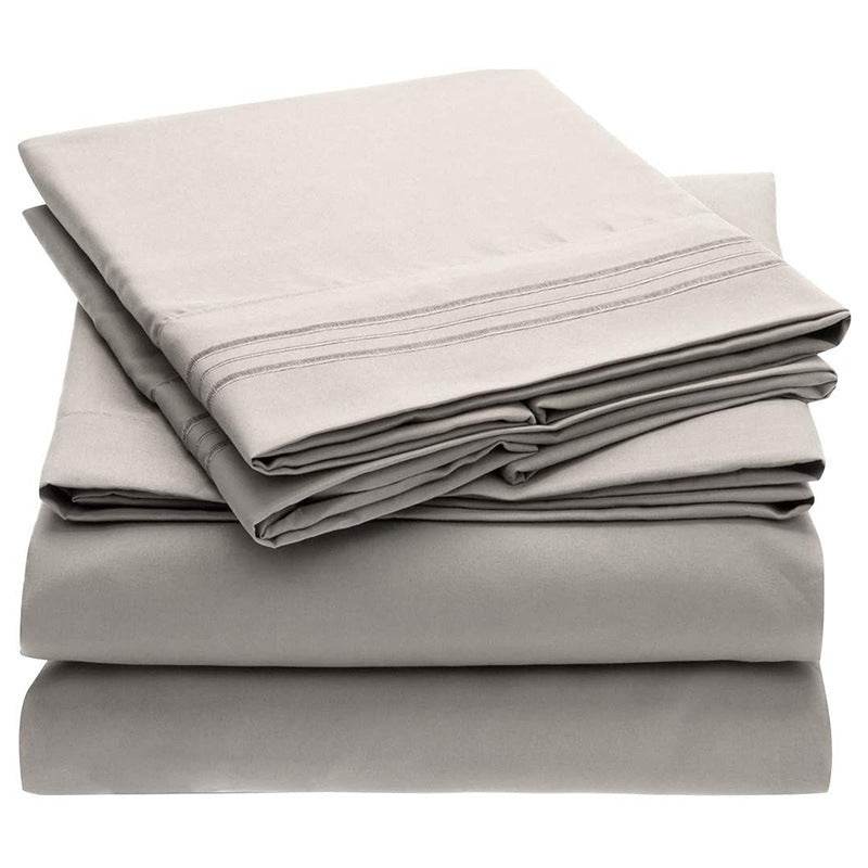 Solid Color Bed Sheet Sanding - Mubimart