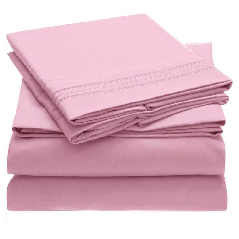 Solid Color Bed Sheet Sanding - Mubimart