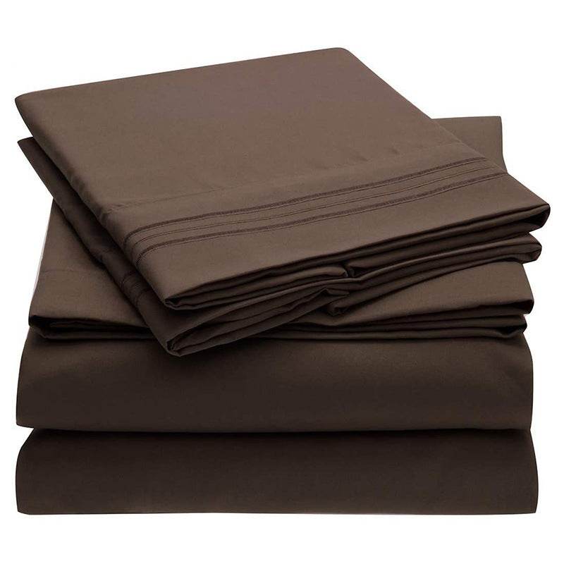 Solid Color Bed Sheet Sanding - Mubimart