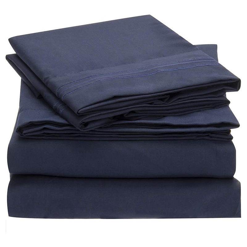 Solid Color Bed Sheet Sanding - Mubimart