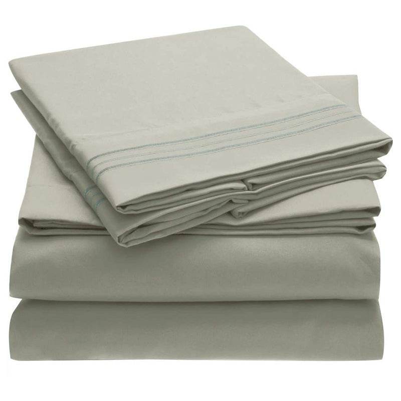 Solid Color Bed Sheet Sanding - Mubimart