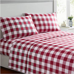 Solid Color Bed Sheet Sanding - Mubimart - Bed sheet 